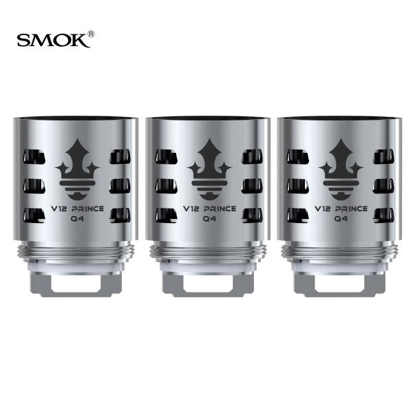 Authentic SMOK TFV12 V12 Prince Q4 0.4ohm Quadruple Coil 40-100W x 3