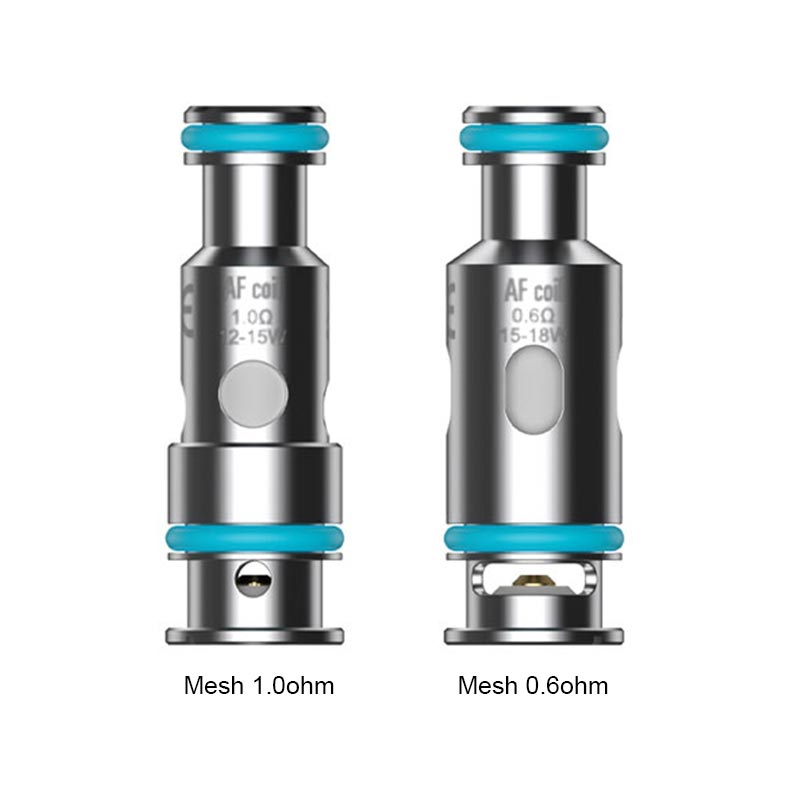 [Global-CN02] Aspire AF Mesh Coil For Flexus Q Pod Kit & Flexus Stik Pod Kit & Riil X Pod Kit & Flexus Peak / Flexus Pro Kit (5pcs/pack)