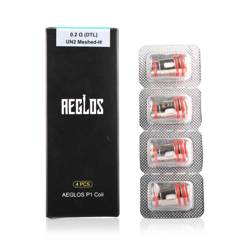 [Global-CN02] Uwell Replacement Coil for Aeglos Kit / Aeglos P1 Kit / Aeglos Tank Pod (4pcs/pack)