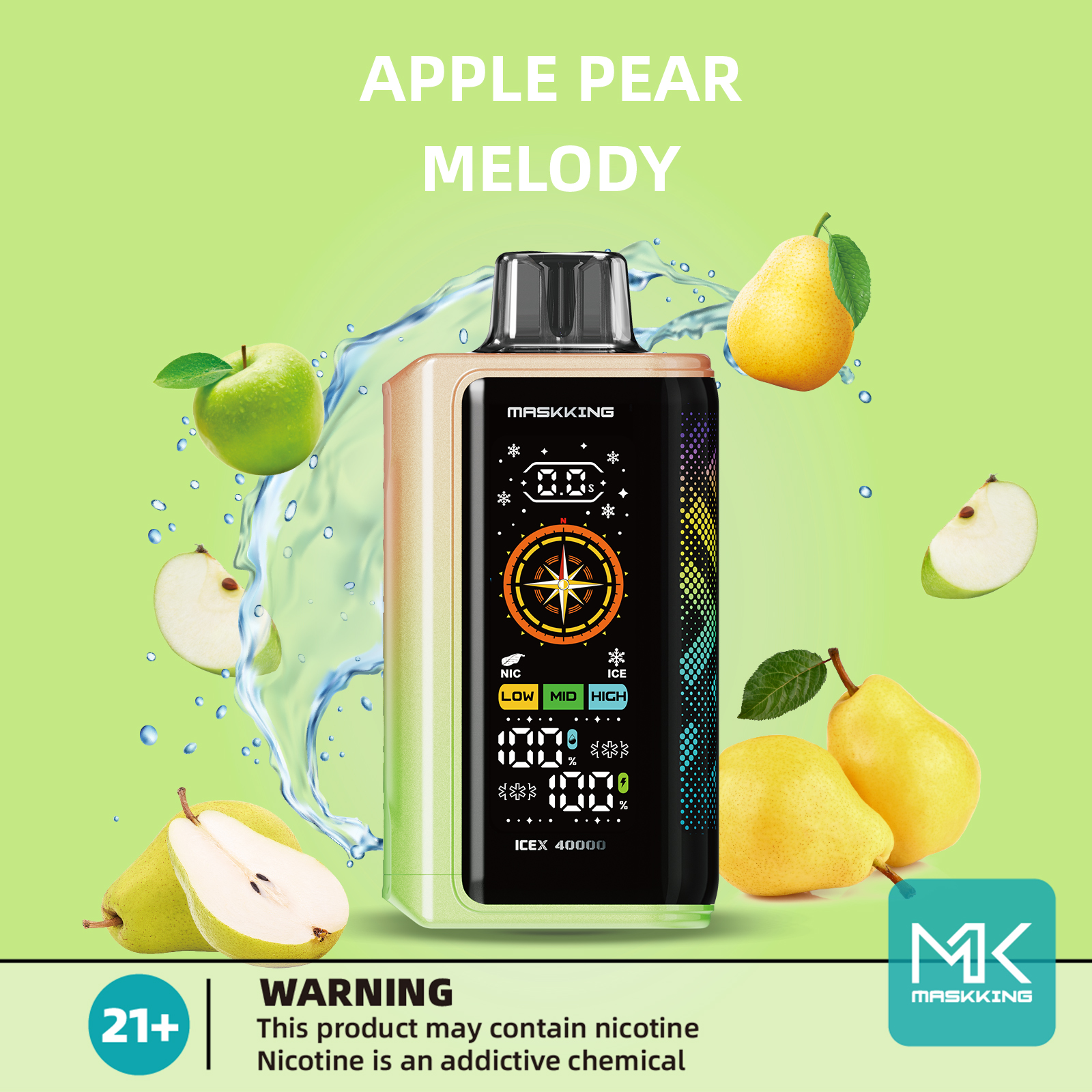 [Europe-PL01][Wholesale] Maskking Icex 40K 40000 Kit Ice & NCT Control Free Shipping