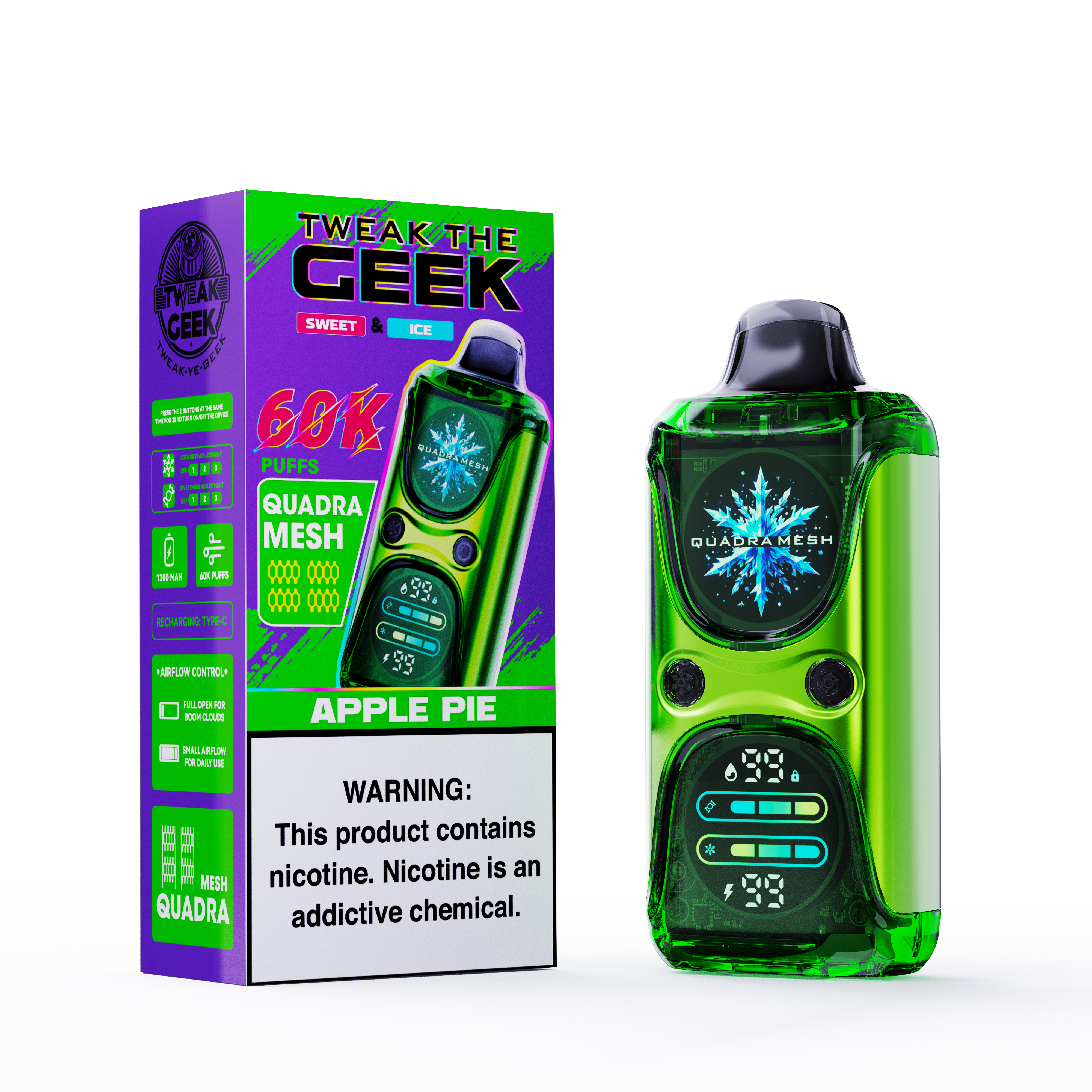 [Europe-DE01] KEYSTONE Tweak The Geek 60K Kit 45ml