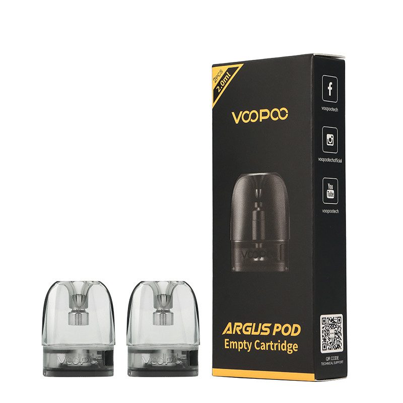 [Global-CN02] VOOPOO Argus Pod / Argus P1 / Argus Z / Argus G / Argus A Empty Cartridge 2ml (2pcs/pack)