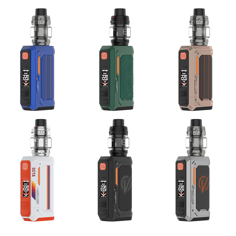 [Global-CN02] Vaporesso Armour OCTA Mod Kit 220W with iTank T Dual Mesh Tank 6ml