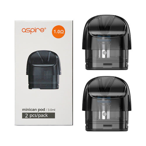 [Global-CN02] Aspire Minican for Minican 2 / Minican+ / Minican / Minican 3 / Minican 3 Pro / Minican 4 / Minican 4 Plus Pod Cartridge 2ml / 3ml (2pcs/pack)