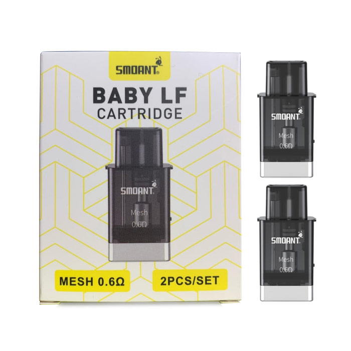 [Global-CN02] Smoant Baby LF Pod Cartridge for Charon Baby / Battlestar Baby 2ml (2pcs/pack)