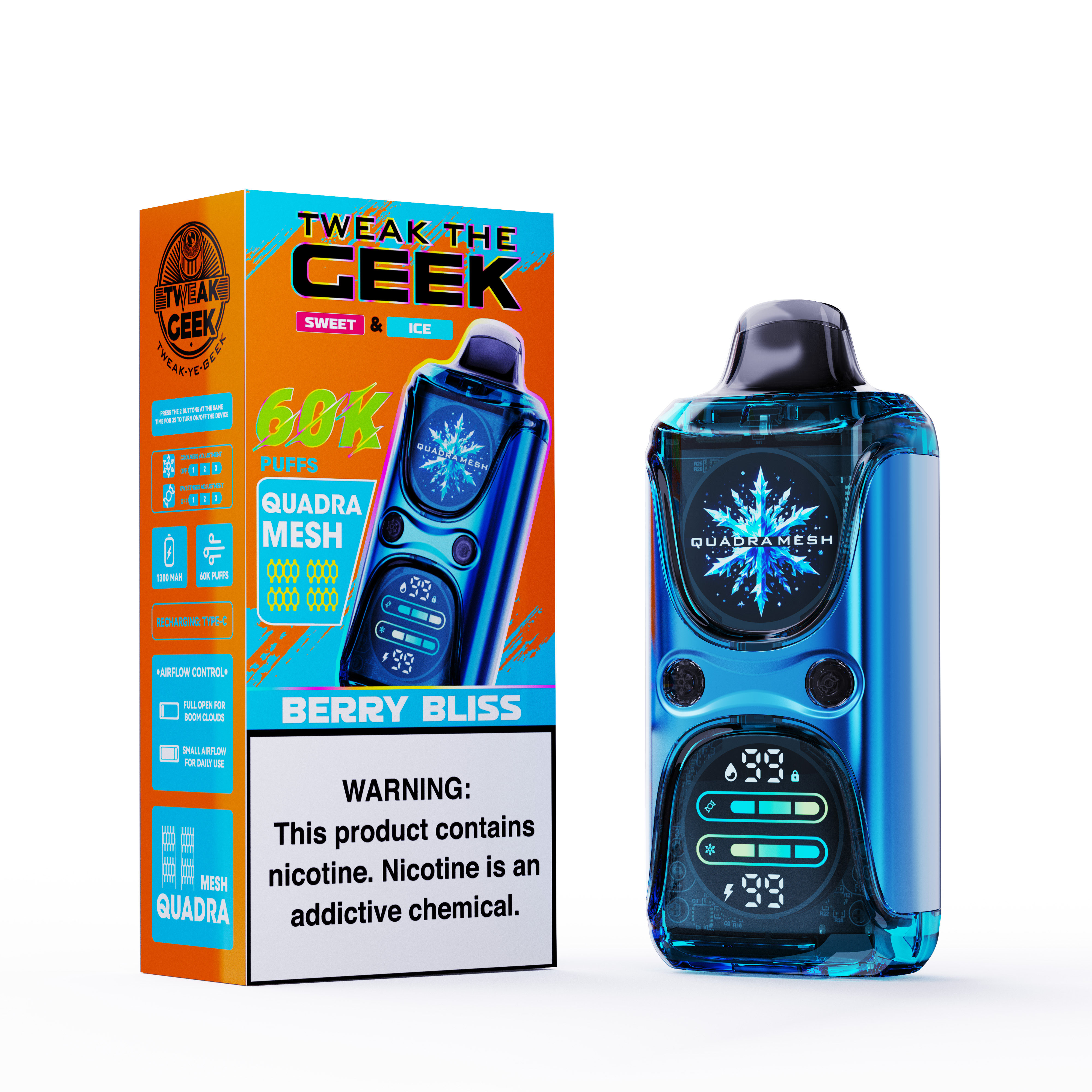 [Europe-DE01] KEYSTONE Tweak The Geek 60K Kit 45ml