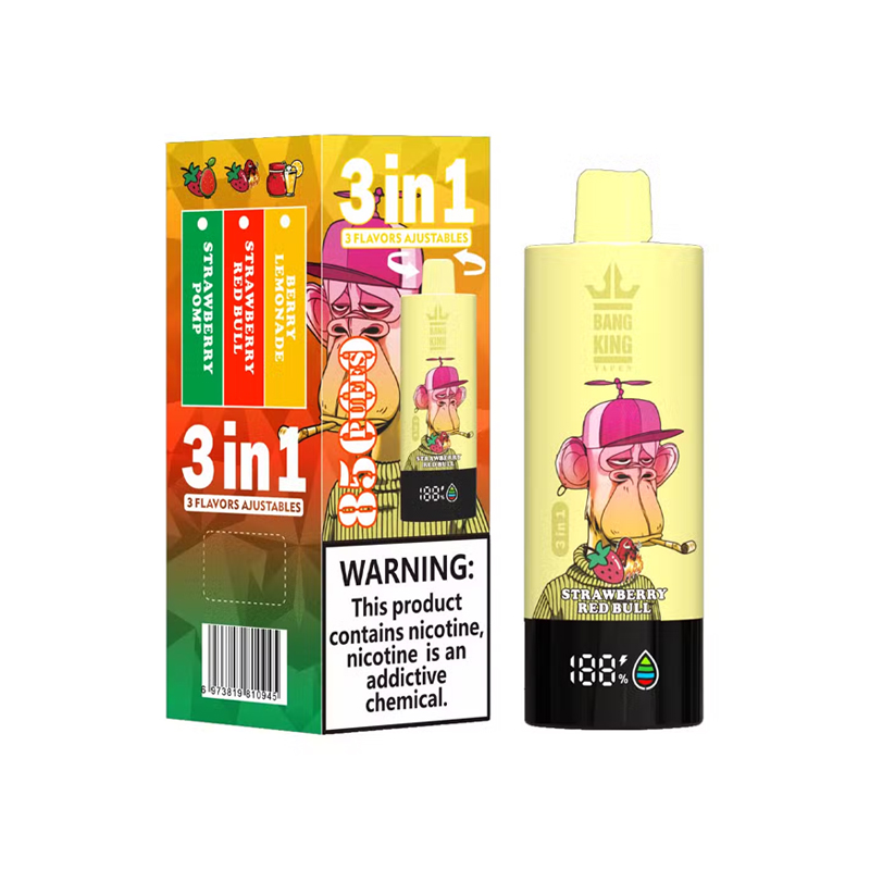 [Europe-PL01] Bang King Triple 85000 Puffs 3 in 1 Kit 63ml