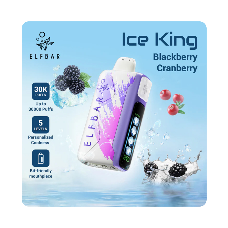 [Europe-PL01] ELFBAR Ice King 30000 Kit 20ml