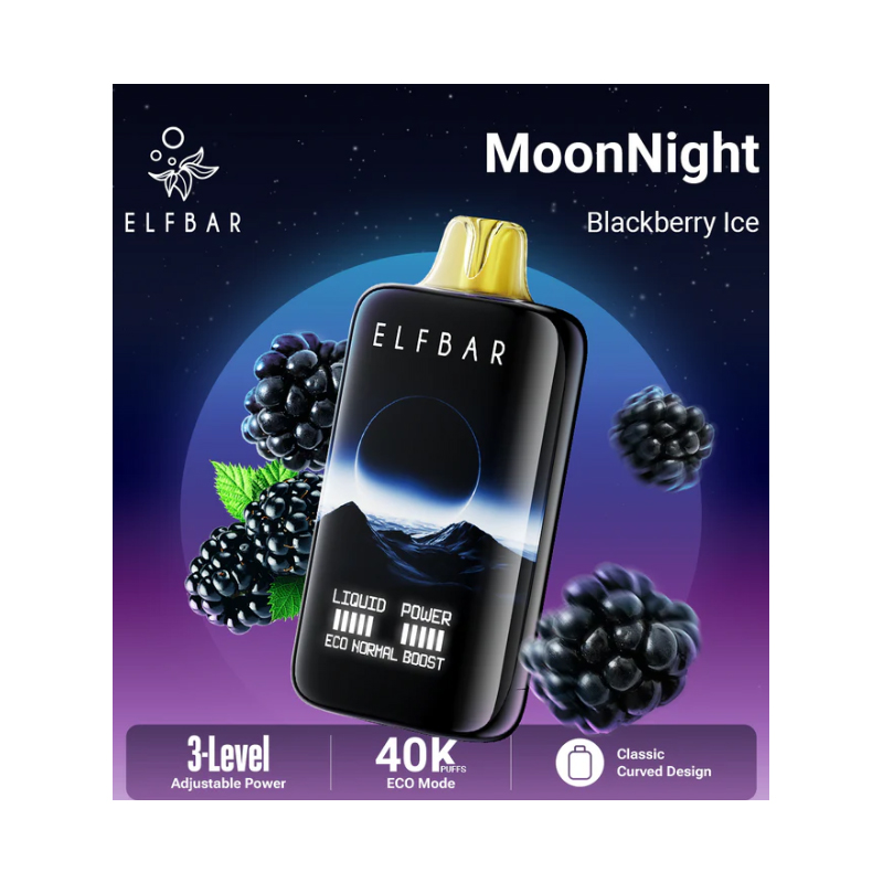 [Europe-PL01][Wholesale] ELFBAR Moon Night 40000 Kit 23ml Free Shipping