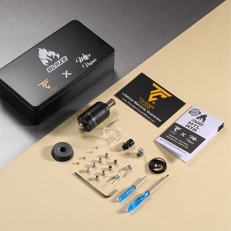 [Global-CN02][Pre-order] ThunderCloud x Mike Vapes Blaze MTL RTA Tank Atomizer