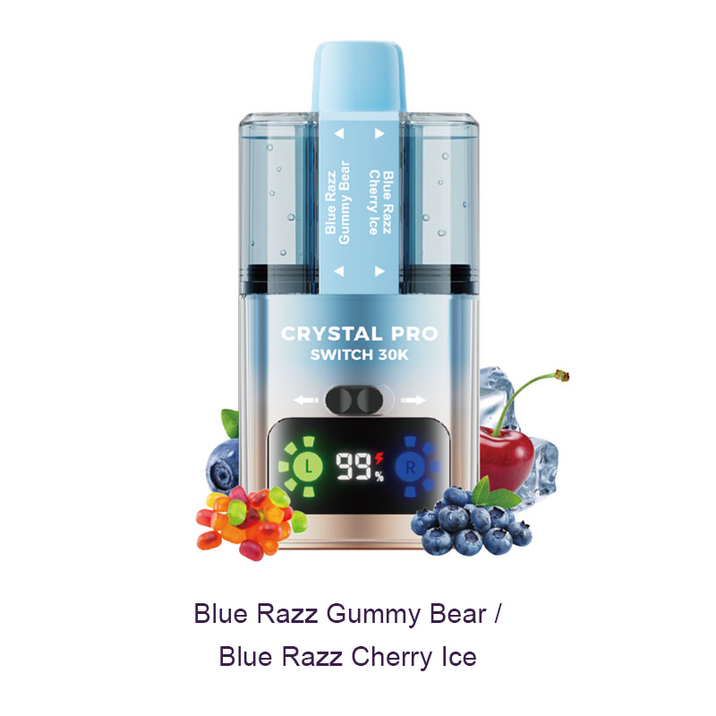 [Global-CN03] SUONON & Crystal Pro Switch 30K Dual Flavours Disposable Vape Kit 850mAh 22ml