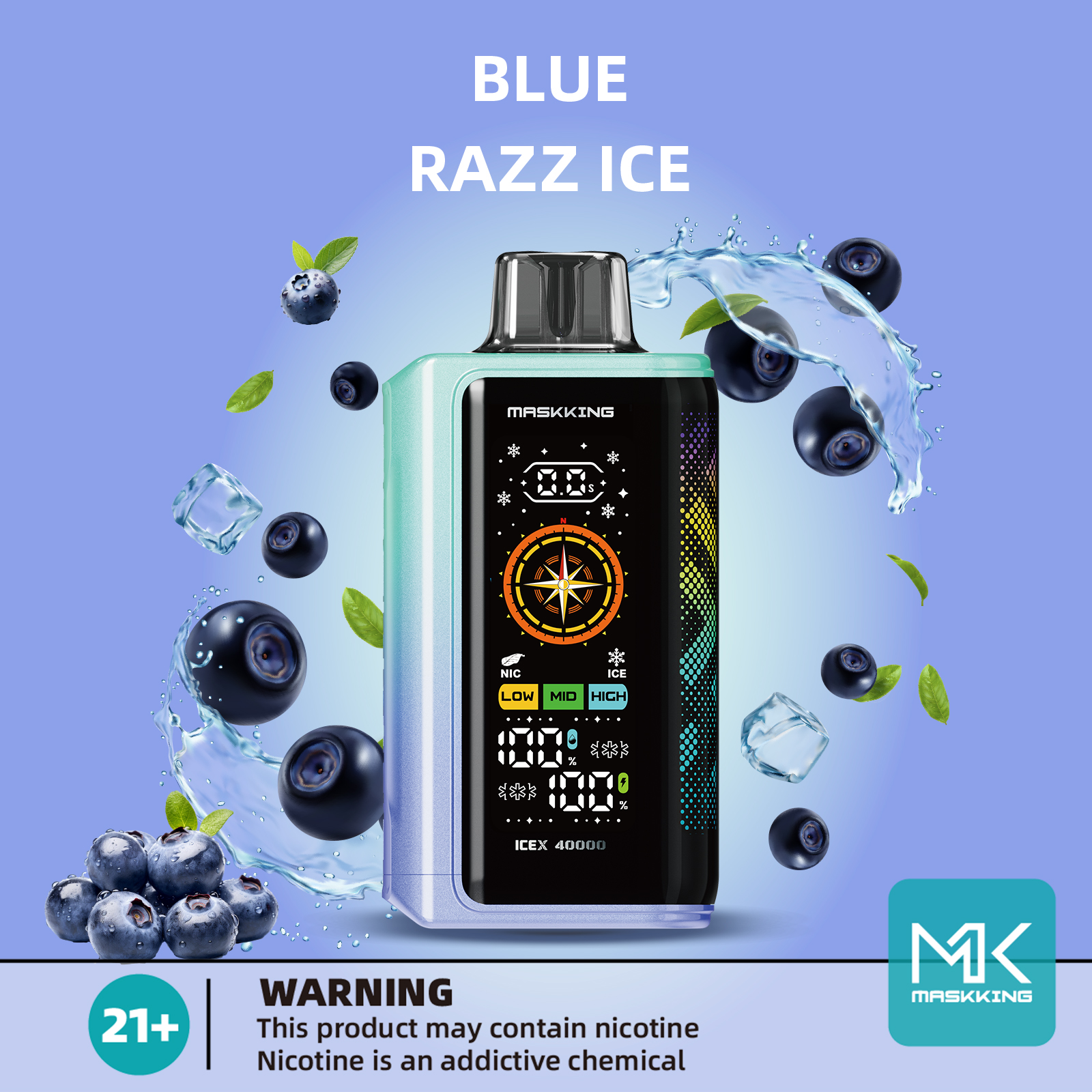 [Europe-PL01][Wholesale] Maskking Icex 40K 40000 Kit Ice & NCT Control Free Shipping