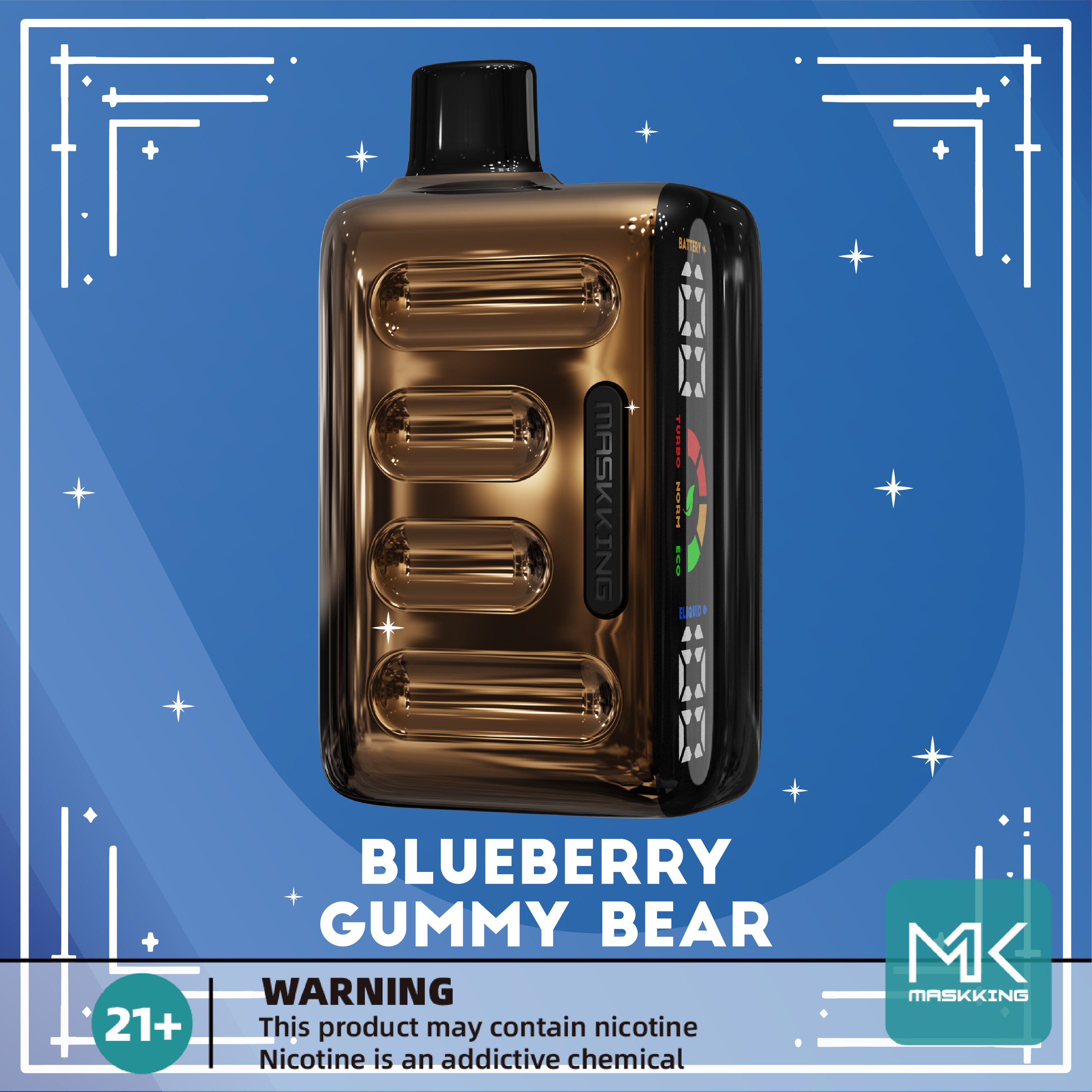 [Europe-PL01] Maskking Roki X 18000 Kit