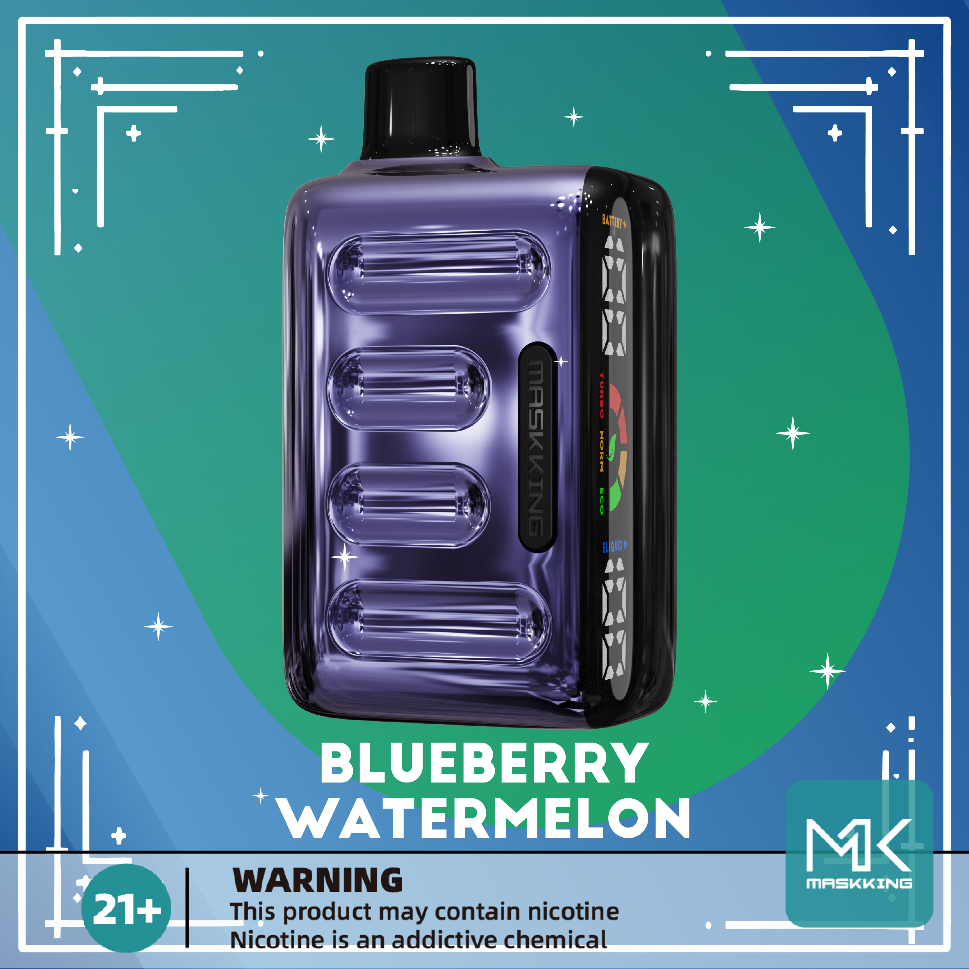 [Europe-PL01] Maskking Roki X 18000 Kit