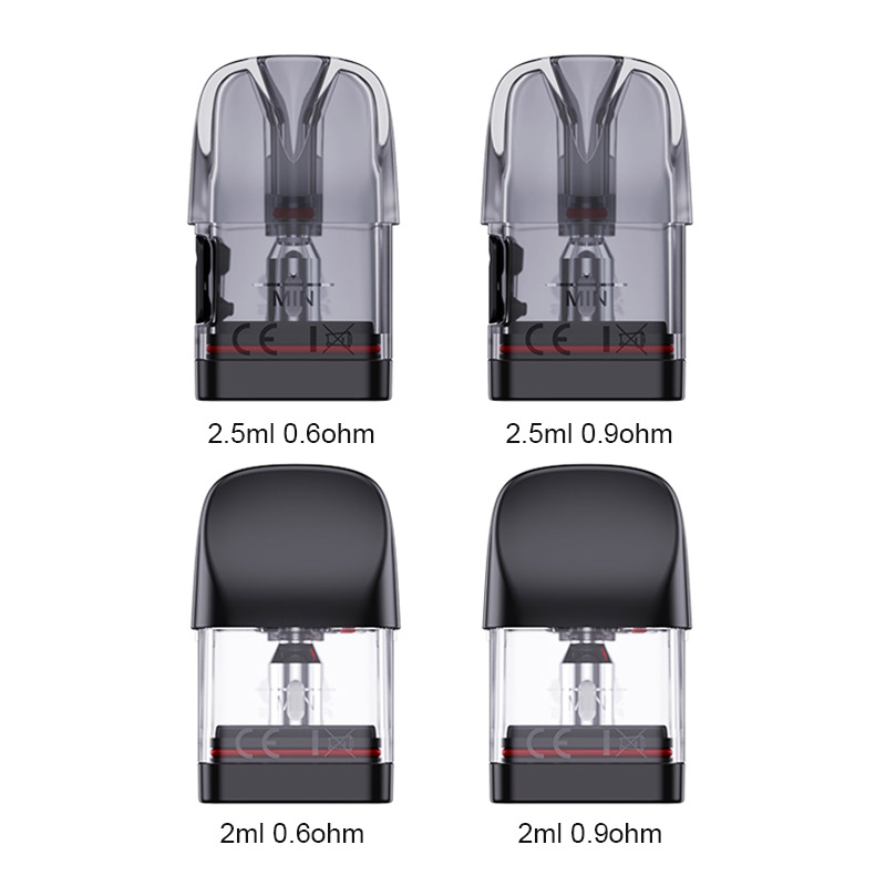 [Global-CN02] Uwell Caliburn G3 / Caliburn GK3 / Caliburn G3 ECO / Caliburn GK3 TENET / Caliburn G3 Lite / Caliburn G3 Pro Pod Cartridge 2.5ml / 3ml (4pcs/pack)