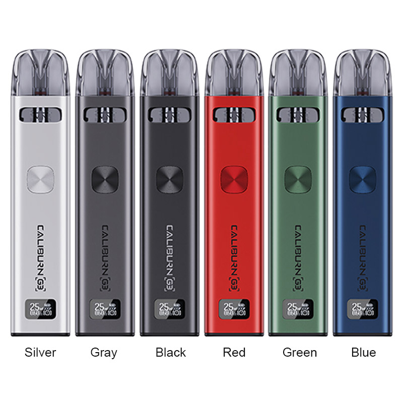 [Global-CN02] Uwell Caliburn G3 Pod System Kit 900mAh 2.5ml / 2ml