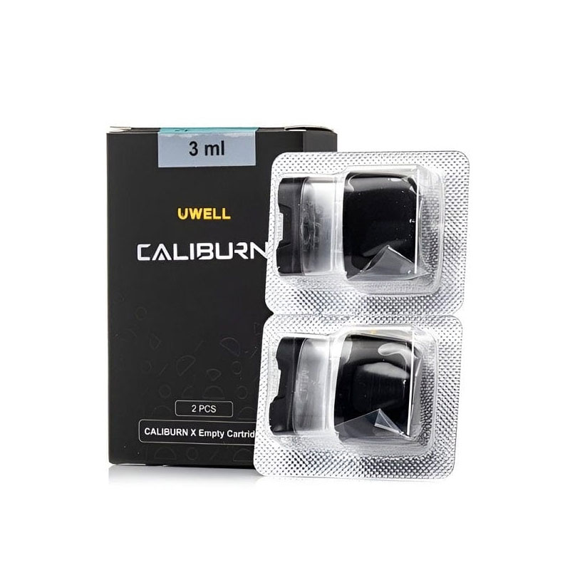 [Global-CN02] Uwell Caliburn X Empty Pod Cartridge 3ml (2pcs/pack)