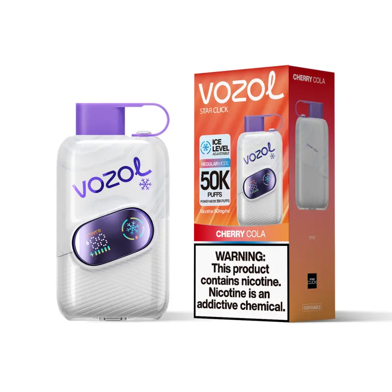 [Europe-PL01] Authentic VOZOL STAR CLICK 50000 Kit