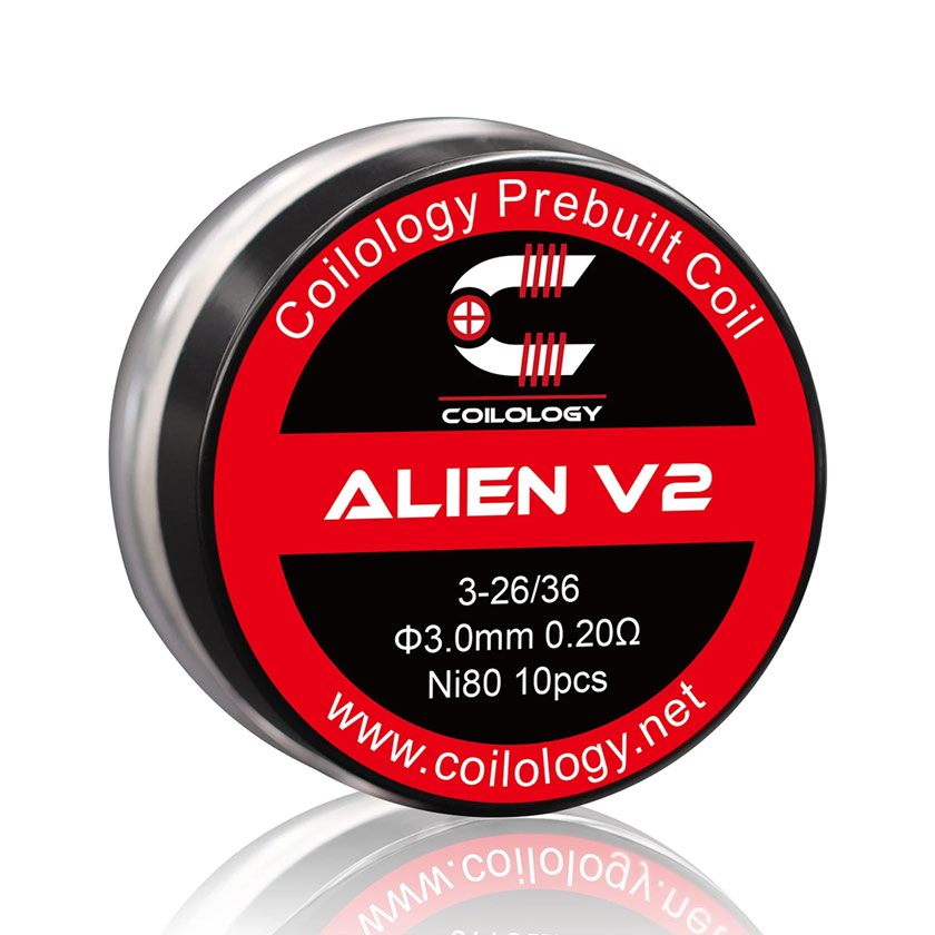 [Global-CN02][Pre-order] Coilology Alien V2 Coil Ni80 3*26/36Ga 3mm (10pcs/pack)