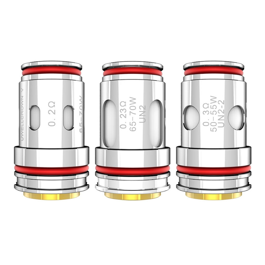 [Global-CN02] Uwell Crown 5 Tank Replacement Coil (4pcs/Pack)