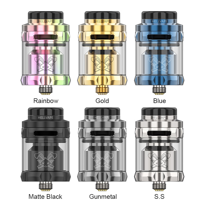 [Global-CN02] Hellvape Dead Rabbit Solo RTA Atomizer 4ml