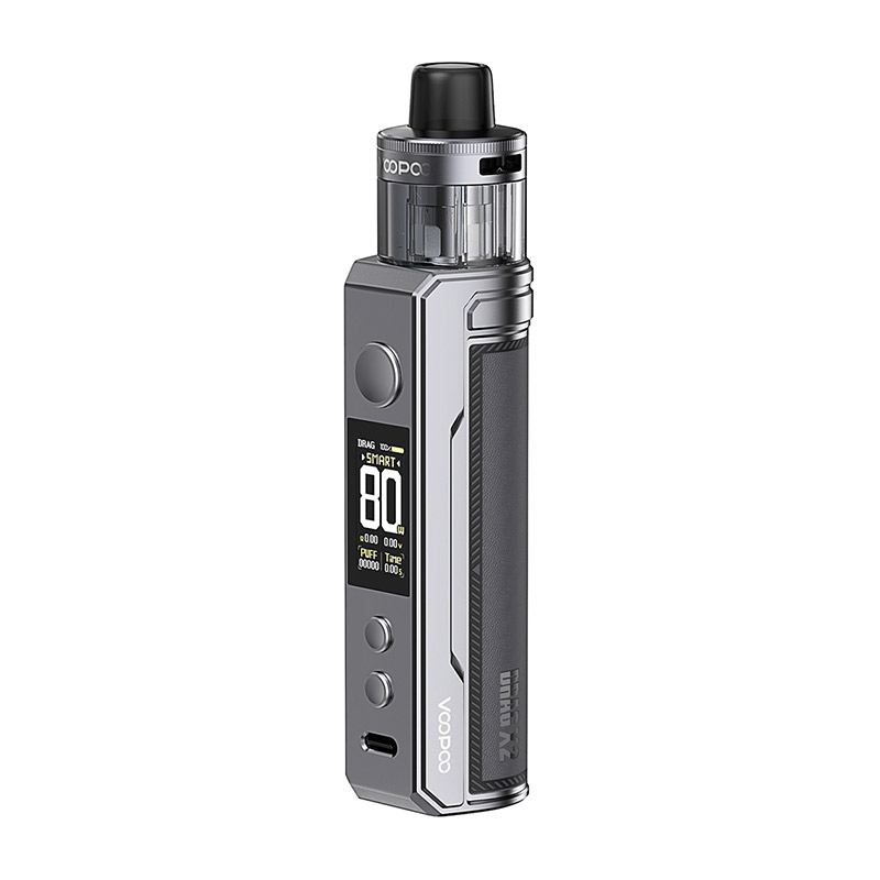 [Global-CN02] Voopoo Drag X2 80W Box Mod Kit with PnP X Cartridge DTL 5ml