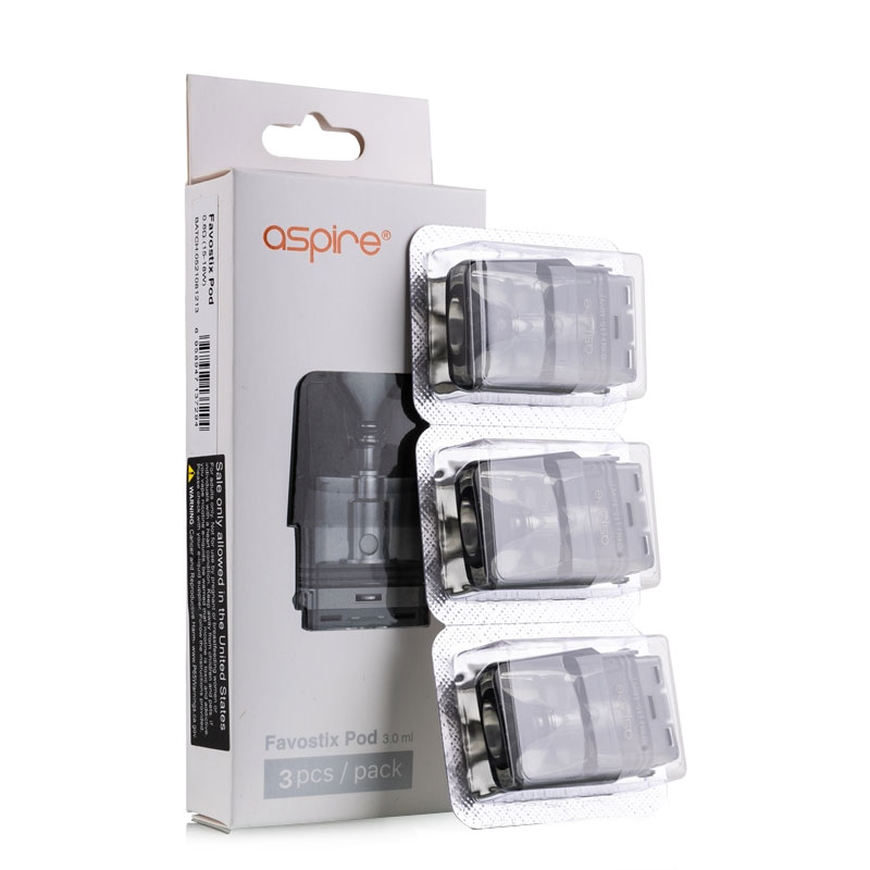 [Global-CN02] Aspire Favostix Pod Cartridge 3ml (3pcs/pack)