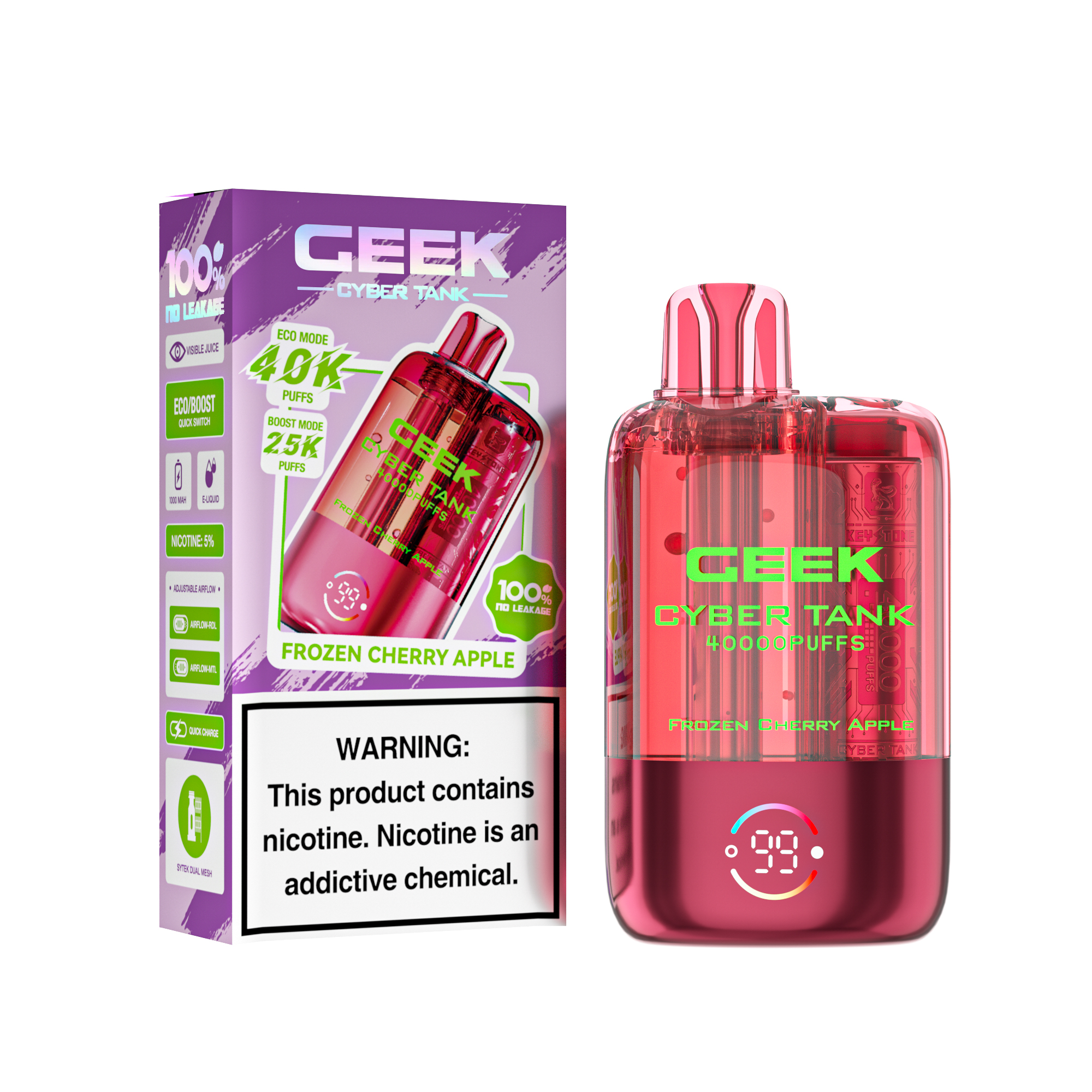 [Europe-PL01] KEYSTONE Geek Cyber Tank 40000 Kit 20ml
