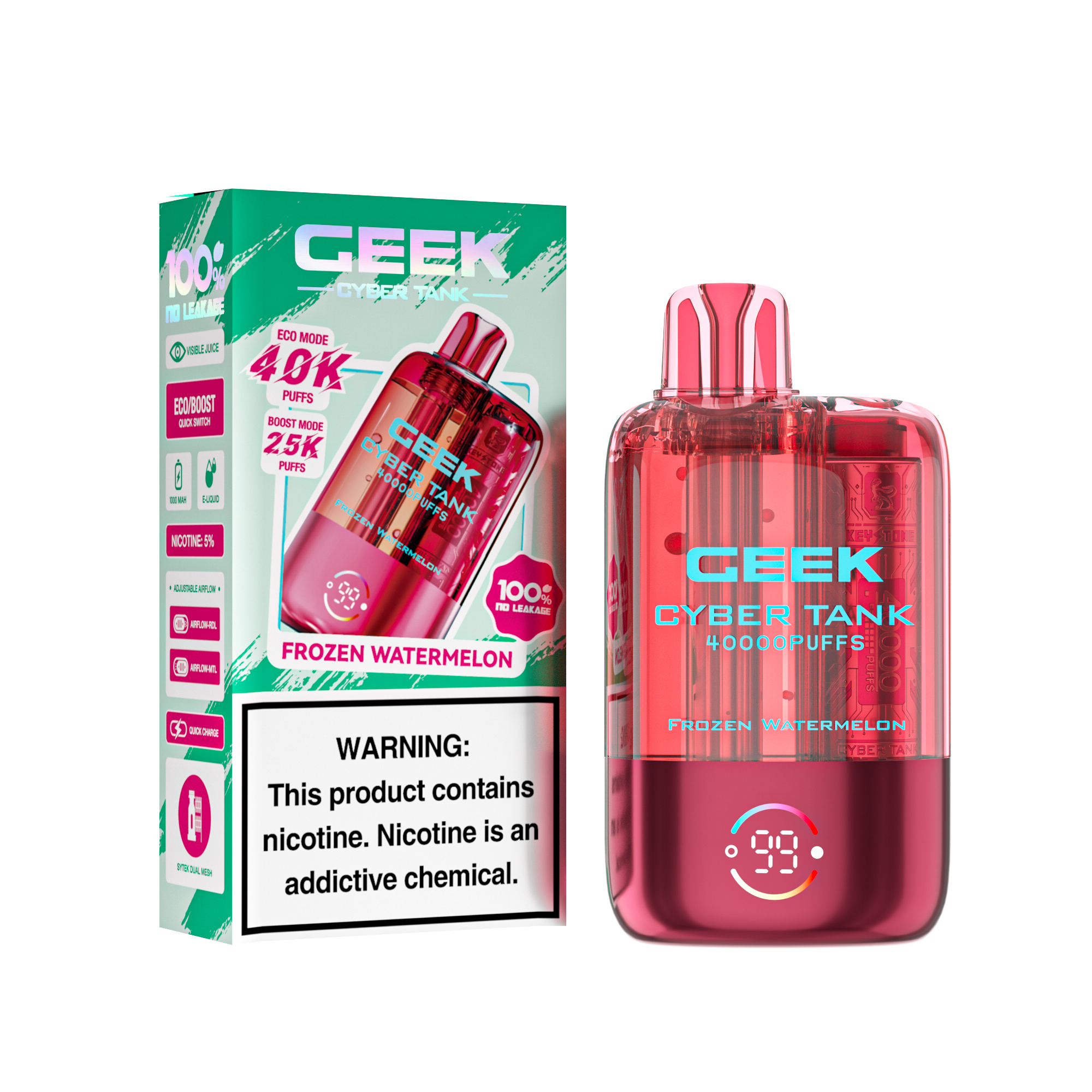 [Europe-PL01] KEYSTONE Geek Cyber Tank 40000 Kit 20ml