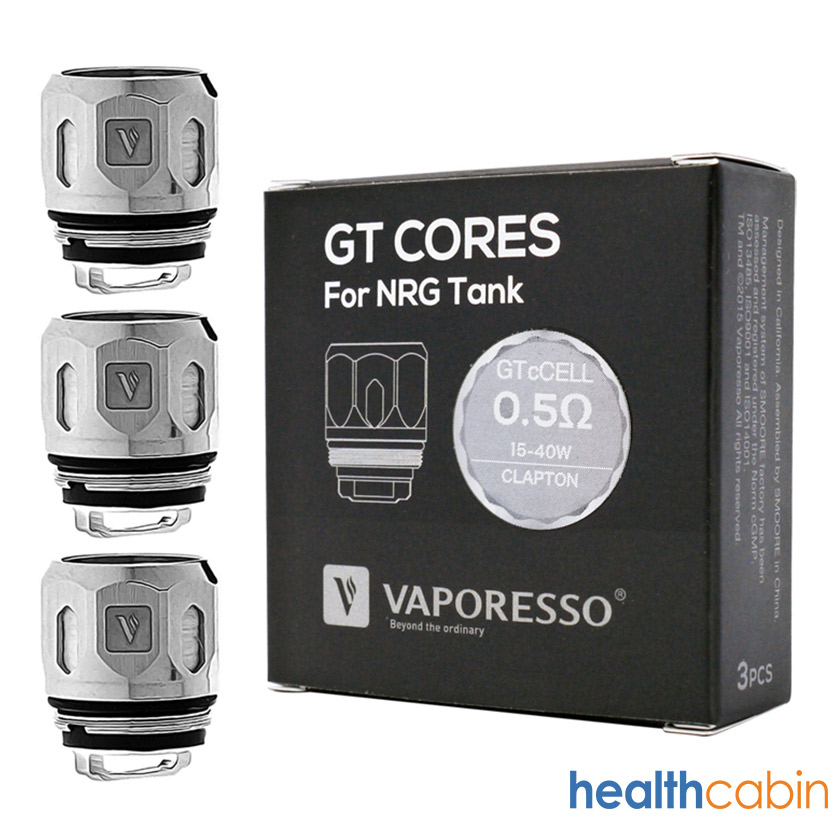 [Global-CN02] Vaporesso NRG GT Core Coil for SWAG, NRG SE, Revenger, NRG, NRG Mini,Revenger X,Switcher,Switcher LE,Cascade One,Cascade One Plus,Cascade Baby,Cascade Mini,Revenger Mini,Skrr Tank,SWAG II (3pcs/pack)
