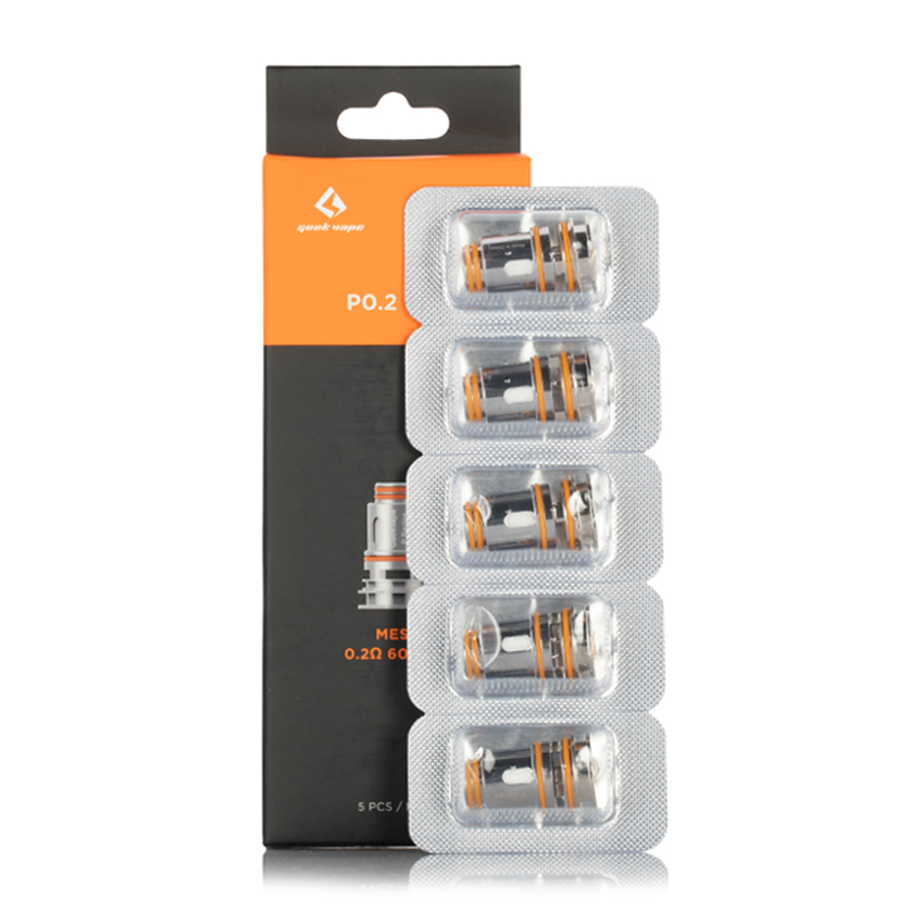 [Global-CN02] Geekvape P Series Coil for Aegis Boost Pro,Obelisk 60 Kit,B100 Kit,Z100C DNA Kit,E100 Kit,E100i Kit (5pcs/pack)