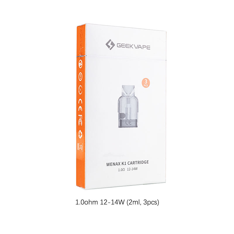 [Global-CN02] Geekvape Wenax K1 Pod Cartridge for Wenax K1 SE / Wenax K1 Kit / Wenax K2 Kit (3pcs/pack)