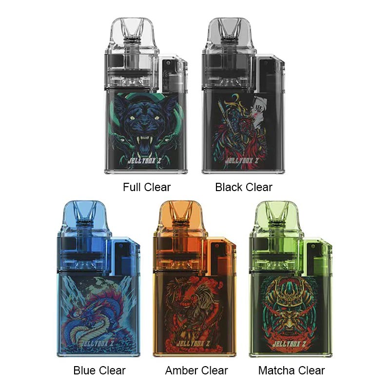 [Global-CN02] Rincoe Jellybox Z Pod System Kit 850 mAh (15 W) 2 ml-CigBest DE
