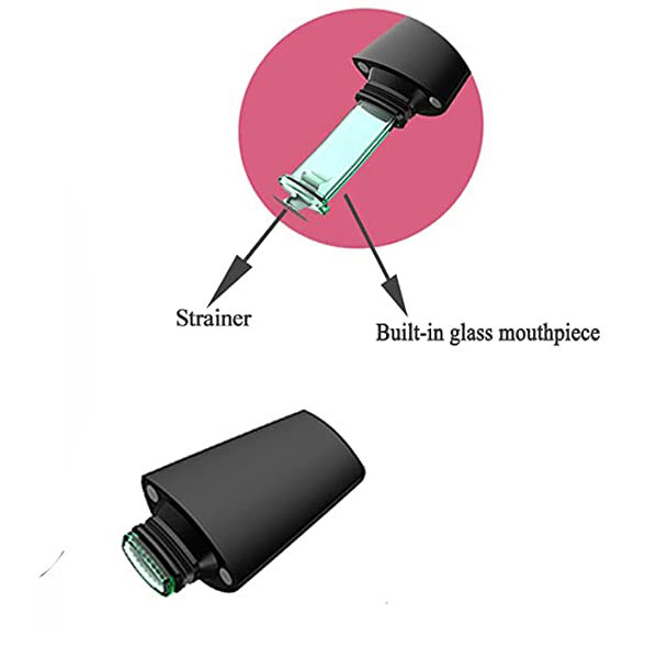 [Global-CN02][Pre-order] Kingtons BLK Black Mamba Replacement Glass Tube