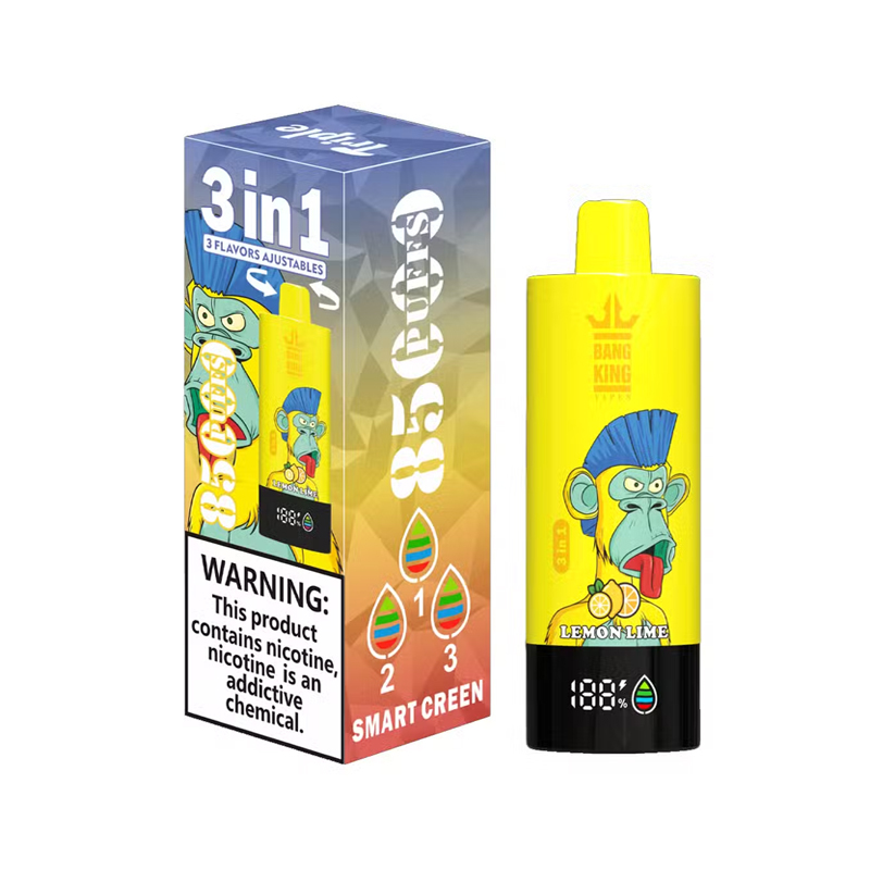 [Europe-PL01] Bang King Triple 85000 Puffs 3 in 1 Kit 63ml