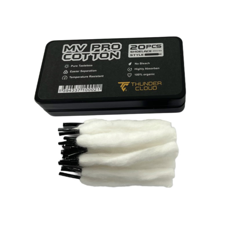 [Global-CN02][Pre-order] Thunder Cloud MV Pro Shoelace Cotton 20pcs/pack