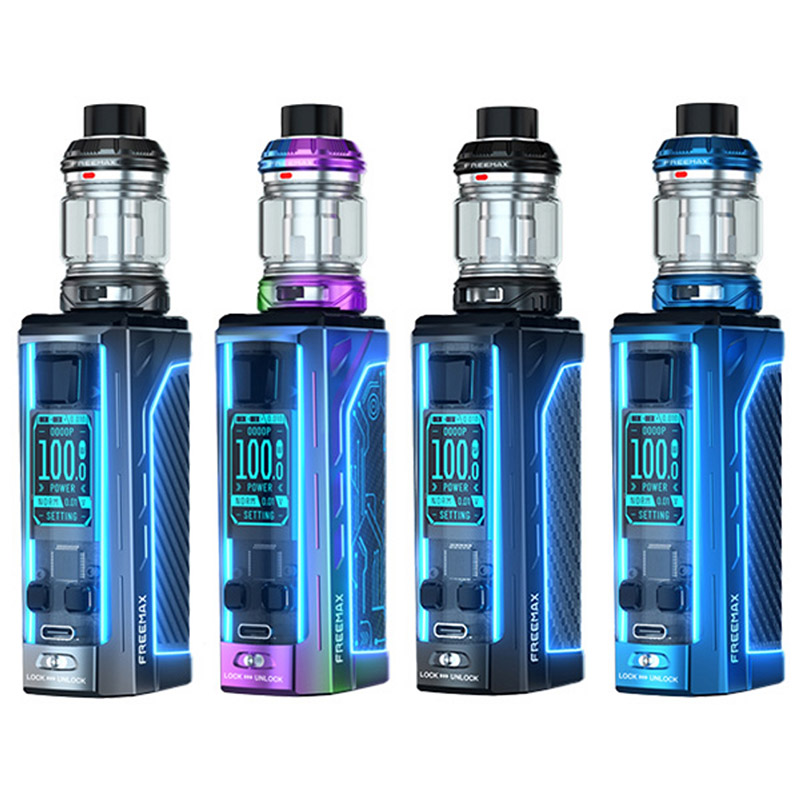 [Global-CN02] Freemax Maxus 2 200W Box Mod Kit with M Pro 3 Tank Atomizer 5ml