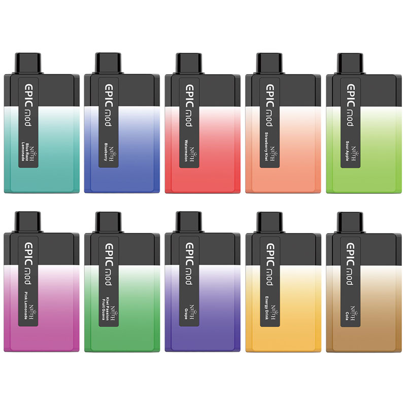 [Global-CN04] NEITH EPICMOD 5500 Puffs 0mg Rechargeable Disposable Kit 650mAh 14ml