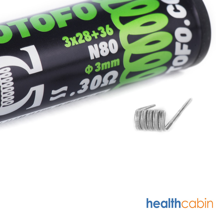 [Global-CN02] Wotofo Ni80 Alien Prebuilt Coil 10pcs