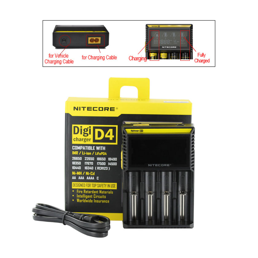 [Global-CN02][Pre-order] Nitecore Digicharger D4 (US Plug)