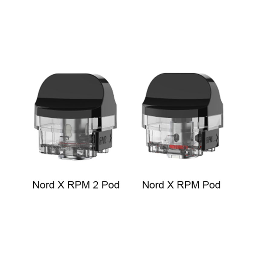 [Global-CN02][Clearance] Smok Nord X Empty Pod Cartridge 6ml (3pcs/pack)