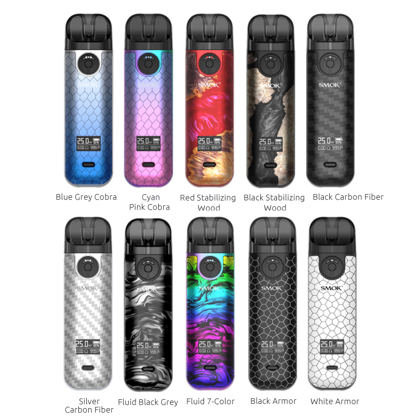 [Global-CN02] SMOK Novo 4 Pod System Kit 800mAh 2ml