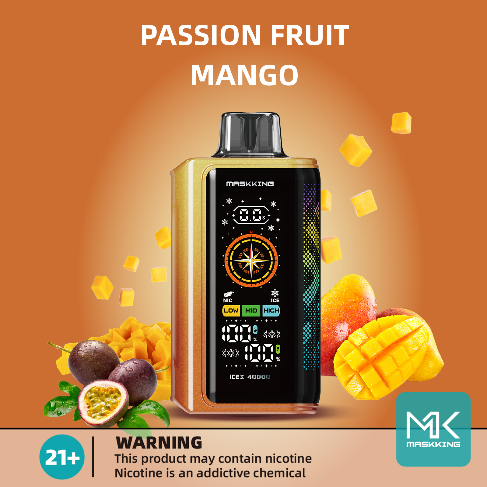 [Europe-PL01][Wholesale] Maskking Icex 40K 40000 Kit Ice & NCT Control Free Shipping