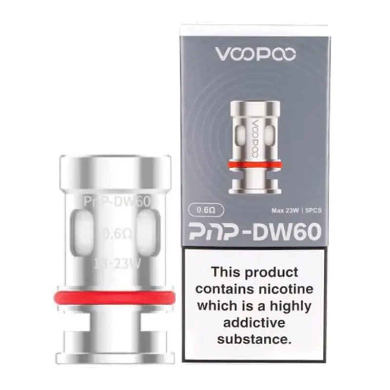 [Global-CN02] Voopoo PnP Replacement Coils for Drag Baby/Mini/2/S/X,VINCI Series Kit,Argus Pro,PnP 20/22,V.SUIT,Doric 60,Drag E60,Drag H80 S (5Pcs/Pack)