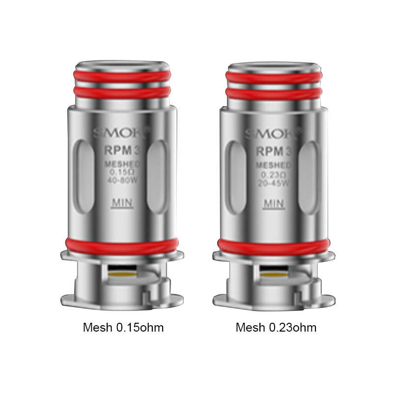 [Global-CN02][Pre-order] Smok RPM3 Replacement Coil for RPM 5 Kit / RPM 5 Pro Kit / Nord 5 kit / RPM 100 Kit / RPM 85 Kit / Nord GT kit (5pcs/pack)