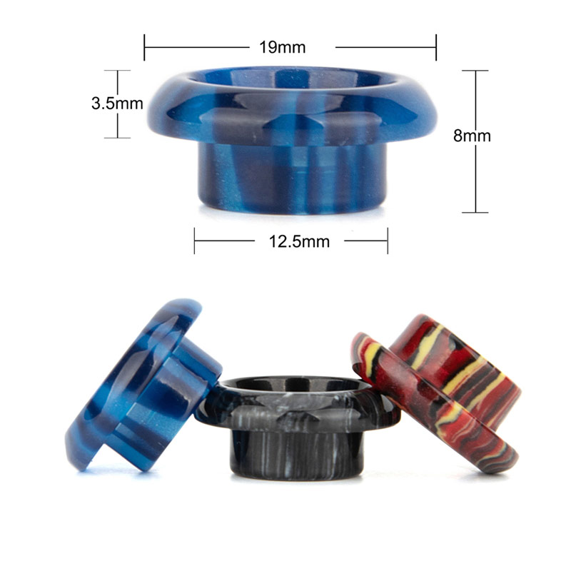 [Global-CN02] Reewape Resin 810 Drip Tip Random Color (10pcs/pack)