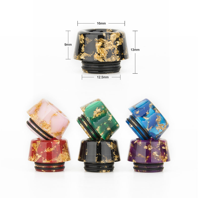 [Global-CN02] Reewape Resin 810 Drip Tip Random Color (10pcs/pack)