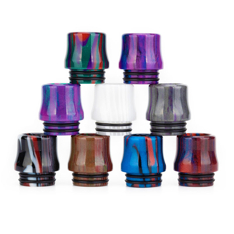 [Global-CN02] Reewape Resin 810 Drip Tip Random Color (10pcs/pack)