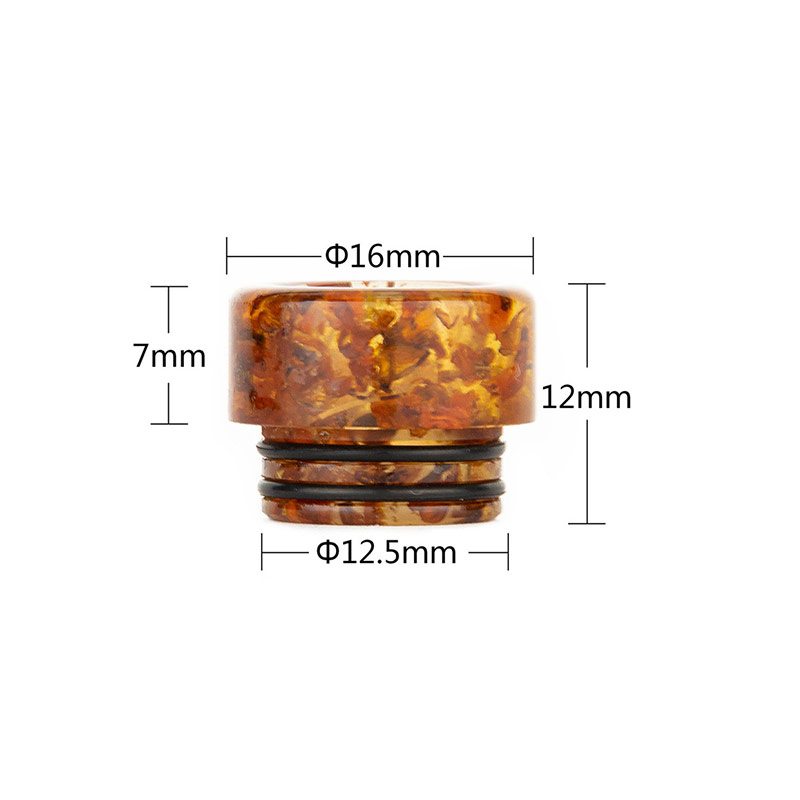 [Global-CN02] Reewape Resin 810 Drip Tip Random Color (10pcs/pack)