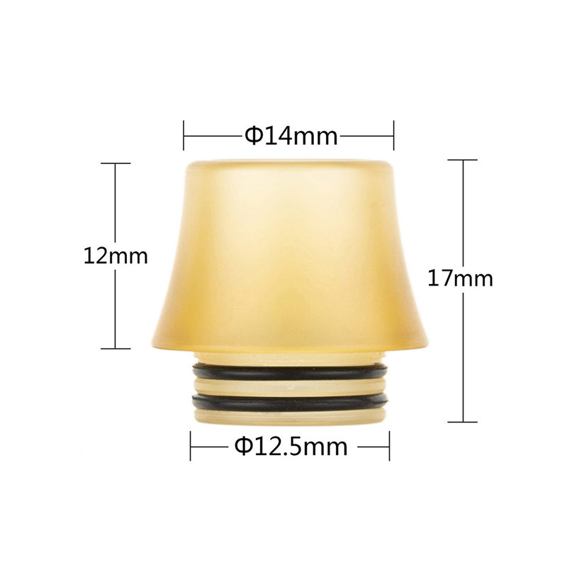 [Global-CN02] Reewape Resin 810 Drip Tip Random Color (10pcs/pack)